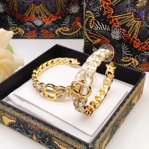 Replica Christian Dior Earrings For Women #1313178 $32.00 USD for Wholesale