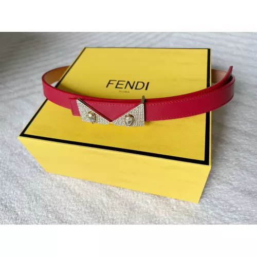 Replica Fendi AAA Quality Belts In 2.0cm For Women #1313199 $60.00 USD for Wholesale
