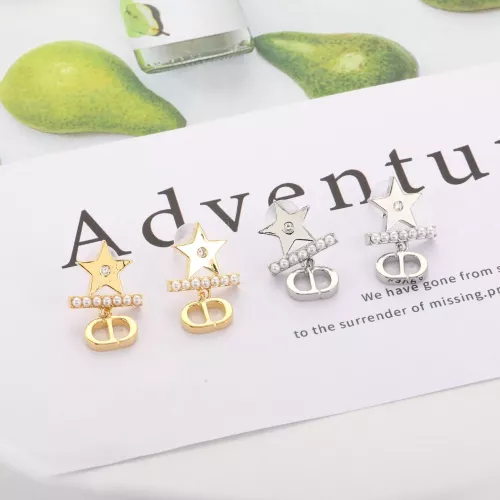 Replica Christian Dior Earrings For Women #1313221 $36.00 USD for Wholesale