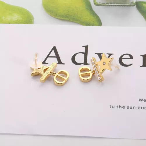 Replica Christian Dior Earrings For Women #1313221 $36.00 USD for Wholesale