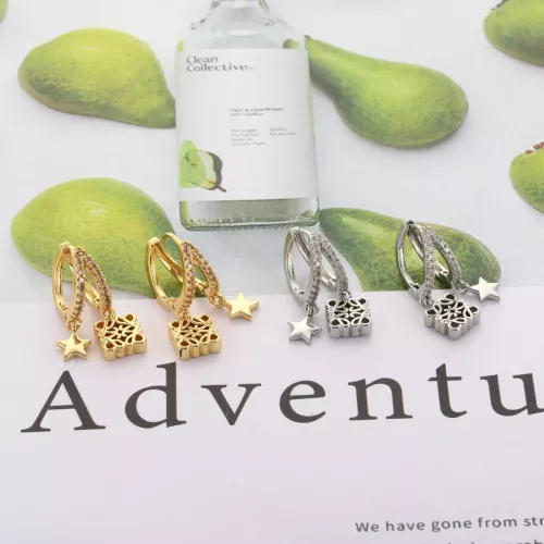 Replica LOEWE Earrings For Women #1313222 $39.00 USD for Wholesale