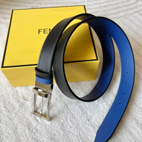 Replica Fendi AAA Quality Belts In 3.5cm For Men #1313447 $68.00 USD for Wholesale