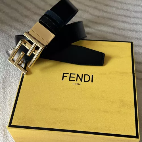 Replica Fendi AAA Quality Belts In 3.5cm For Men #1313450 $68.00 USD for Wholesale