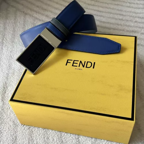 Replica Fendi AAA Quality Belts In 3.5cm For Men #1313452 $68.00 USD for Wholesale