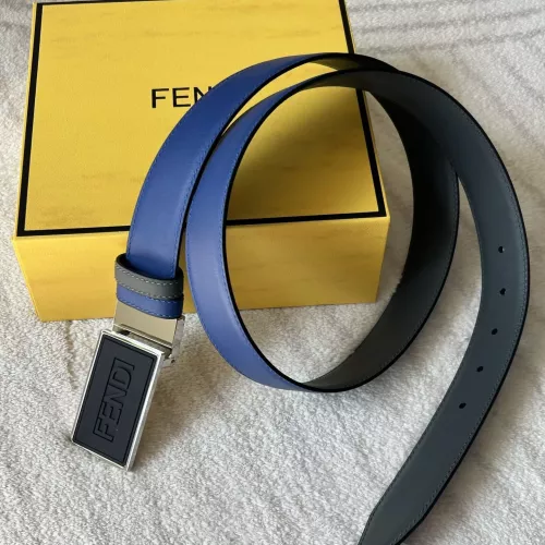 Replica Fendi AAA Quality Belts In 3.5cm For Men #1313452 $68.00 USD for Wholesale