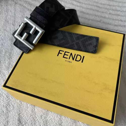 Replica Fendi AAA Quality Belts In 3.5cm For Men #1313470 $64.00 USD for Wholesale