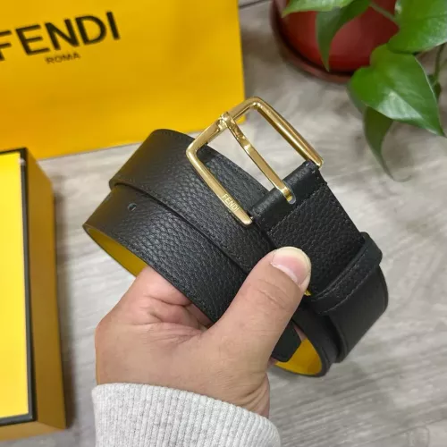 Replica Fendi AAA Quality Belts In 3.5cm For Unisex #1313479 $56.00 USD for Wholesale