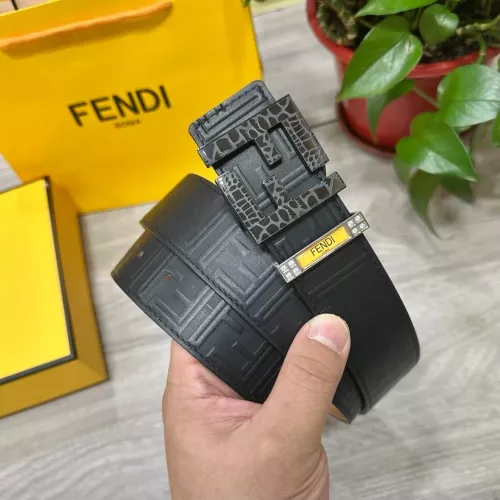 Replica Fendi AAA Quality Belts In 4.0cm For Men #1313482 $64.00 USD for Wholesale