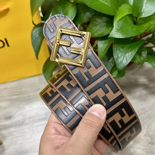 Replica Fendi AAA Quality Belts In 4.0cm For Men #1313483 $64.00 USD for Wholesale