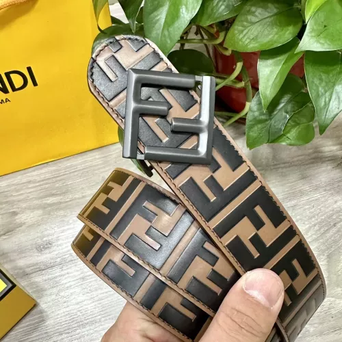 Replica Fendi AAA Quality Belts In 4.0cm For Men #1313485 $64.00 USD for Wholesale
