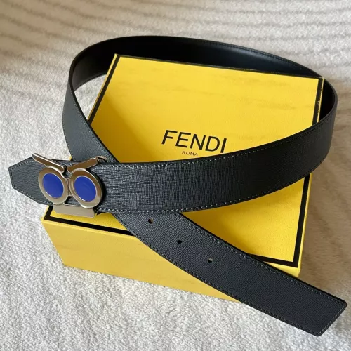 Replica Fendi AAA Quality Belts In 4.0cm For Men #1313537 $64.00 USD for Wholesale