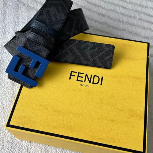 Replica Fendi AAA Quality Belts In 4.0cm For Men #1313544 $64.00 USD for Wholesale