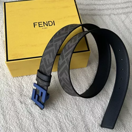 Replica Fendi AAA Quality Belts In 4.0cm For Men #1313544 $64.00 USD for Wholesale