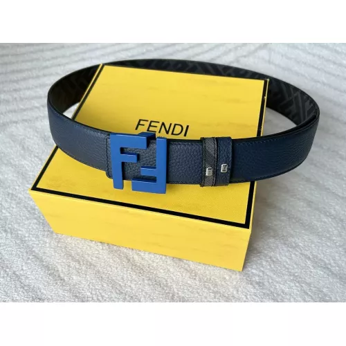 Replica Fendi AAA Quality Belts In 4.0cm For Men #1313544 $64.00 USD for Wholesale