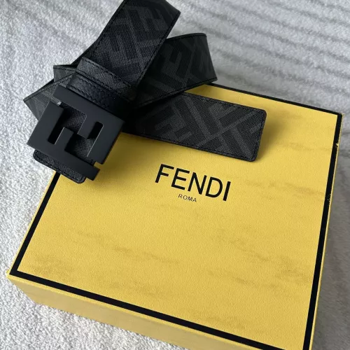 Replica Fendi AAA Quality Belts In 4.0cm For Men #1313545 $64.00 USD for Wholesale