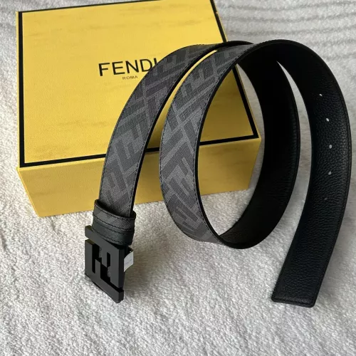 Replica Fendi AAA Quality Belts In 4.0cm For Men #1313545 $64.00 USD for Wholesale