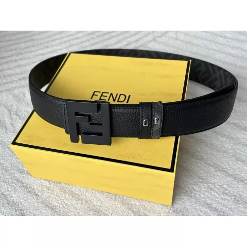 Replica Fendi AAA Quality Belts In 4.0cm For Men #1313545 $64.00 USD for Wholesale