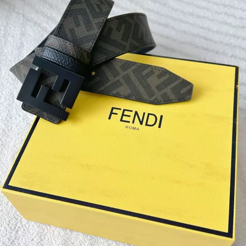 Replica Fendi AAA Quality Belts In 4.0cm For Men #1313547 $64.00 USD for Wholesale