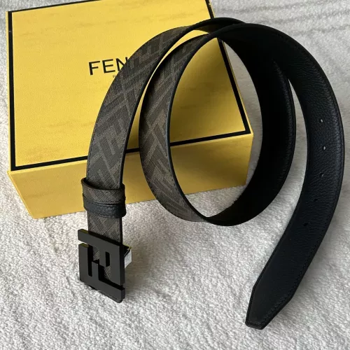 Replica Fendi AAA Quality Belts In 4.0cm For Men #1313547 $64.00 USD for Wholesale