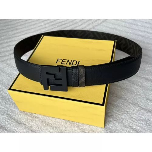Replica Fendi AAA Quality Belts In 4.0cm For Men #1313547 $64.00 USD for Wholesale