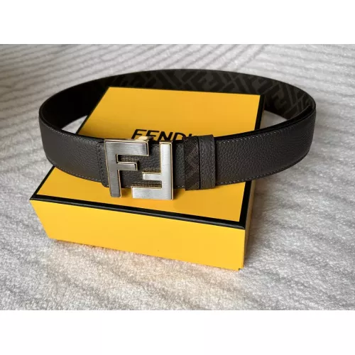 Replica Fendi AAA Quality Belts In 4.0cm For Men #1313548 $64.00 USD for Wholesale