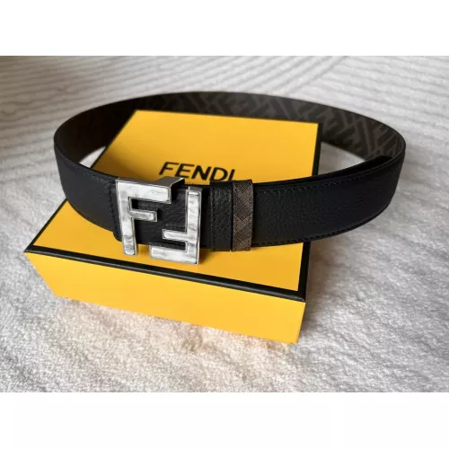 Replica Fendi AAA Quality Belts In 4.0cm For Men #1313550 $64.00 USD for Wholesale