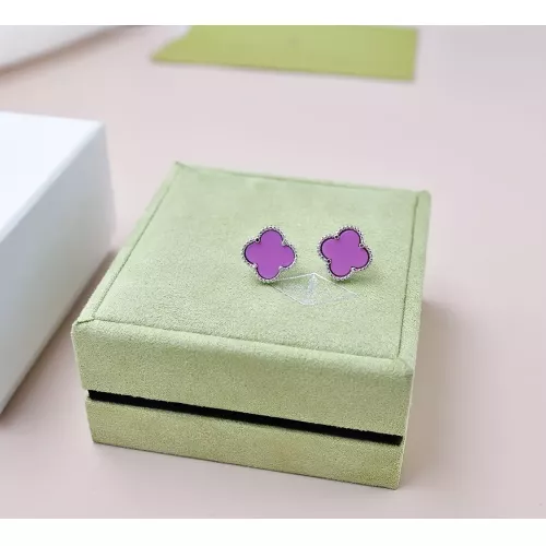 Van Cleef &amp; Arpels Earrings For Women #1313556 $15.00 USD, Wholesale Replica Van Cleef &amp; Arpels Earrings