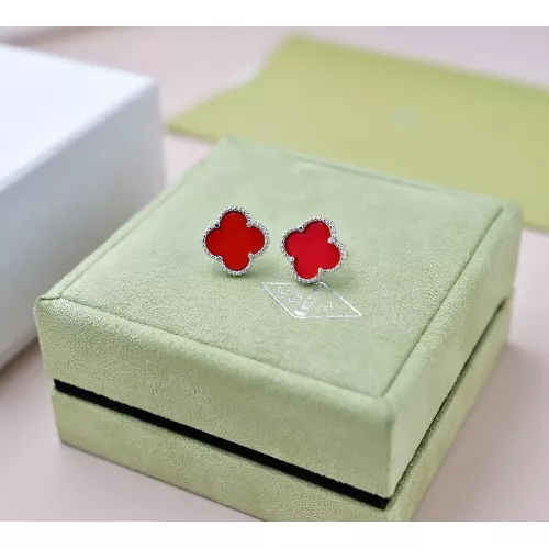 Van Cleef &amp; Arpels Earrings For Women #1313557 $15.00 USD, Wholesale Replica Van Cleef &amp; Arpels Earrings