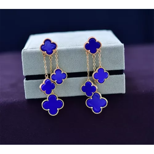 Van Cleef &amp; Arpels Earrings For Women #1313572 $23.00 USD, Wholesale Replica Van Cleef &amp; Arpels Earrings