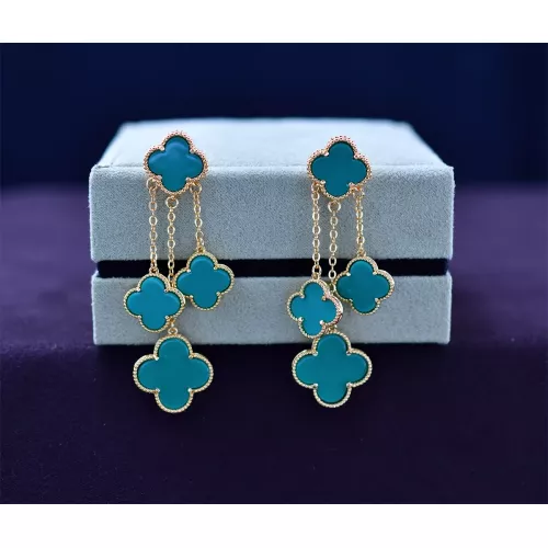 Van Cleef &amp; Arpels Earrings For Women #1313577 $23.00 USD, Wholesale Replica Van Cleef &amp; Arpels Earrings