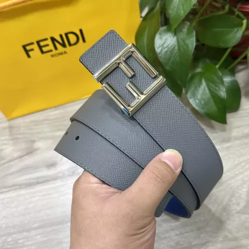 Replica Fendi AAA Quality Belts In 4.0cm For Men #1313579 $60.00 USD for Wholesale