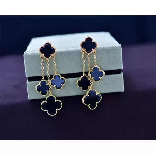 Van Cleef &amp; Arpels Earrings For Women #1313581 $23.00 USD, Wholesale Replica Van Cleef &amp; Arpels Earrings