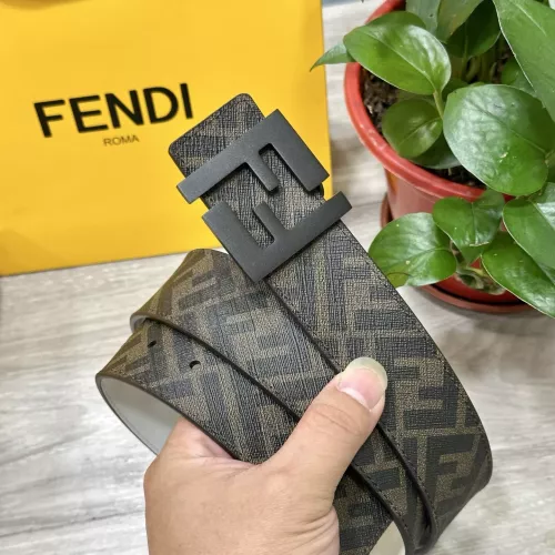 Replica Fendi AAA Quality Belts In 4.0cm For Men #1313591 $56.00 USD for Wholesale