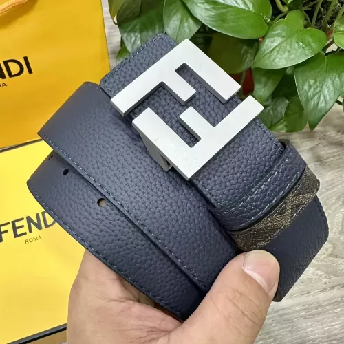 Replica Fendi AAA Quality Belts In 4.0cm For Men #1313604 $56.00 USD for Wholesale