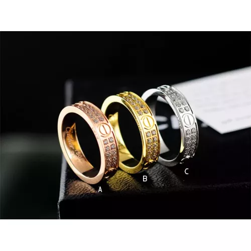Replica Cartier Rings For Unisex #1313752 $27.00 USD for Wholesale