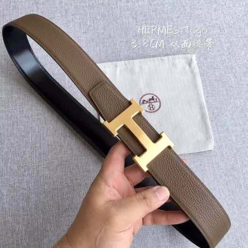 Replica Hermes AAA Quality Belts In 3.8cm For Men #1313895 $48.00 USD for Wholesale