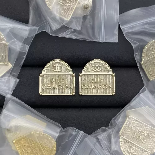 Chanel Earrings For Women #1313933 $25.00 USD, Wholesale Replica Chanel Earrings