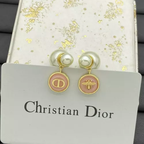 Replica Christian Dior Earrings For Women #1314104 $25.00 USD for Wholesale