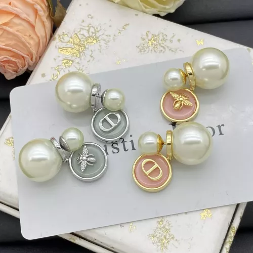 Replica Christian Dior Earrings For Women #1314104 $25.00 USD for Wholesale