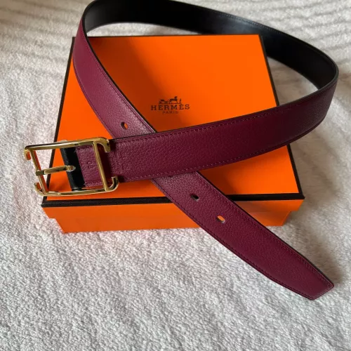 Replica Hermes AAA Quality Belts In 3.2cm For Unisex #1314146 $64.00 USD for Wholesale