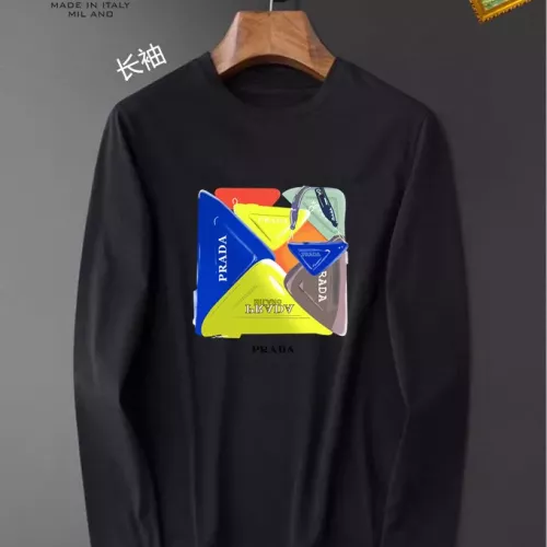 Prada T-Shirts Long Sleeved For Unisex #1314244 $34.00 USD, Wholesale Replica Prada T-Shirts