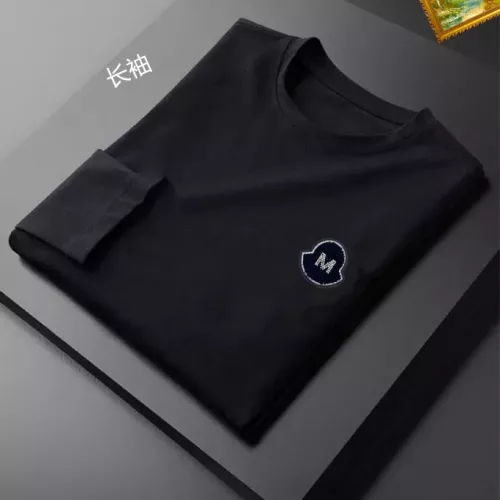 Replica Moncler T-Shirts Long Sleeved For Unisex #1314284 $34.00 USD for Wholesale