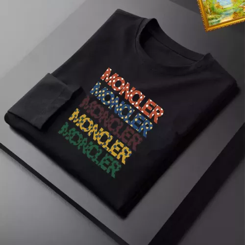 Replica Moncler T-Shirts Long Sleeved For Unisex #1314308 $34.00 USD for Wholesale