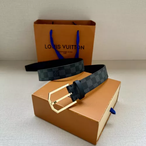 Replica Louis Vuitton AAA Quality Belts In 3.4cm For Men #1314309 $56.00 USD for Wholesale
