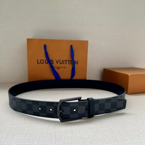 Louis Vuitton AAA Quality Belts In 3.4cm For Men #1314310 $56.00 USD, Wholesale Replica Louis Vuitton AAA Quality Belts