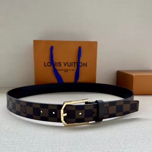 Louis Vuitton AAA Quality Belts In 3.4cm For Men #1314324 $56.00 USD, Wholesale Replica Louis Vuitton AAA Quality Belts