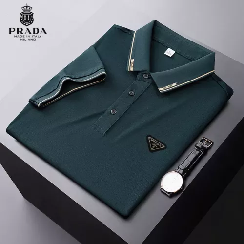 Replica Prada T-Shirts Short Sleeved For Men #1314328 $34.00 USD for Wholesale