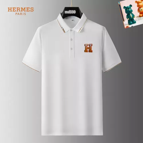 Hermes T-Shirts Short Sleeved For Men #1314341 $34.00 USD, Wholesale Replica Hermes T-Shirts