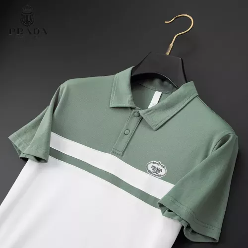 Replica Prada T-Shirts Short Sleeved For Men #1314348 $34.00 USD for Wholesale