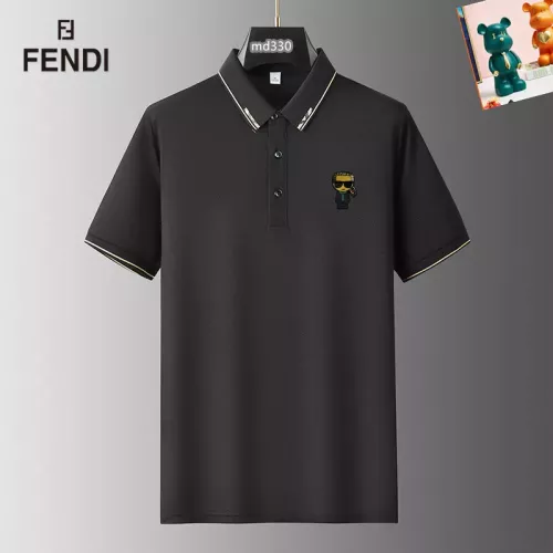Fendi T-Shirts Short Sleeved For Men #1314353 $34.00 USD, Wholesale Replica Fendi T-Shirts